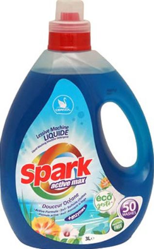 Picture of SPARK LESSIVE LIQUIDE MACHINE DOUCEUR OCEANE 3L