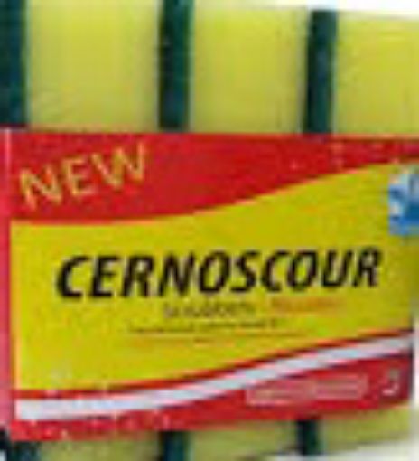 Picture of CERNOSCOUR SPONGE SCOURER X3