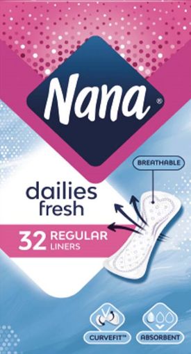 Picture of NANA PANTY LINERS NORMAL X32