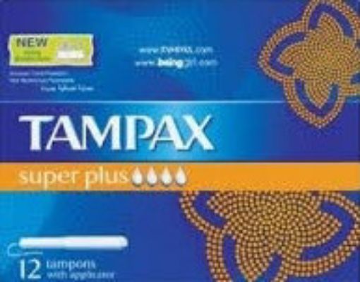 Picture of TAMPAX SUPER PLUS X12