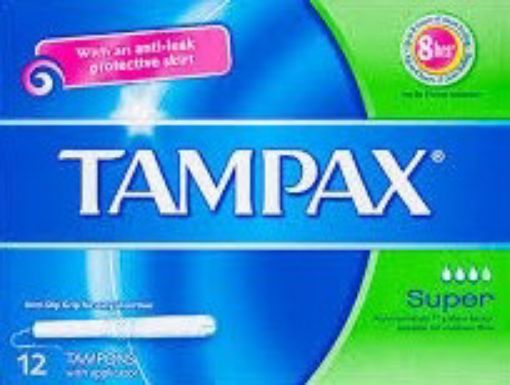 Picture of TAMPAX SUPER X12