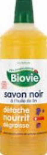 Picture of BIOVIE SAVON NOIR A L HUILE DE LIN DETACHE NOURRIT DEGRAISSE 1L