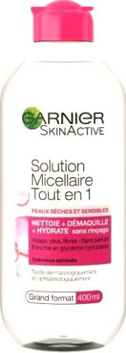 Picture of SKIN NATURALS PURE ACTIVE SOLUTION MICELLAIRE TOUT EN 1 PG 400ML