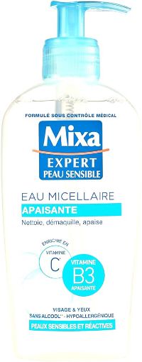 Picture of MIXA EAU MICELLAIRE PHYSIOLOGIQUE APAISANTE PEAUX SENSIBLES 400ML