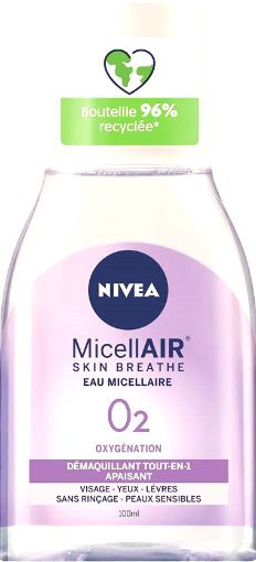 Picture of NIVEA EAU DEMAQUILLANTE MICELLAIRE APAISANTE PEAUX SENSIBLES 100ML