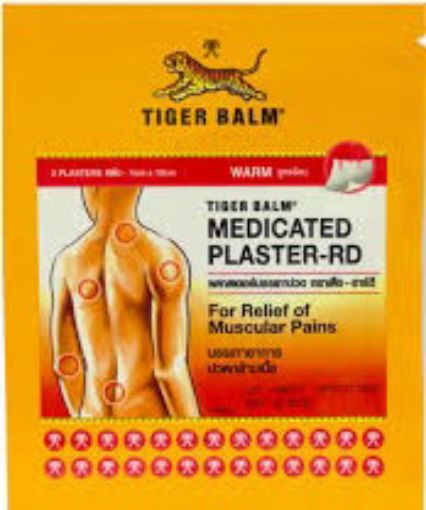 Picture of TIGER BALM PLASTER WARM X3 RED