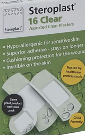 Picture of CLEAR WASHPROOF PLASTERS X16S