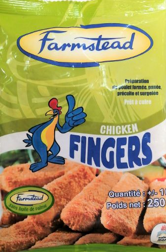 Picture of FARMSTEAD CHICKEN FINGERS X 10 250G