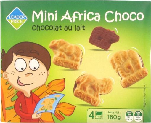 Picture of MARQUE RESERVEE BISCUITS AFRICA CHOCO 160G