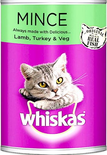 Picture of WHISKAS LAMB TURKEY VEGETABLES 400G