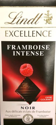 Picture of LINDT EXCELLENCE FRAMBOISE INTENSE NOIR 100G