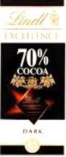 Picture of LINDT EXCELLENCE DARK 70% 100G