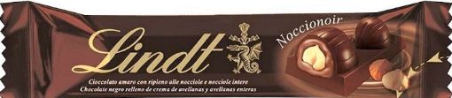 Picture of LINDT NOCCIONOIR CHOCOLATE BAR 35G