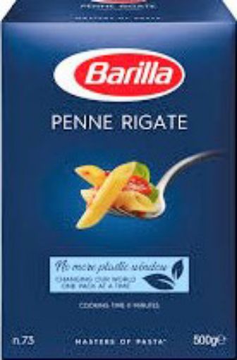 Picture of BARILLA PENNE RIGATE 500G