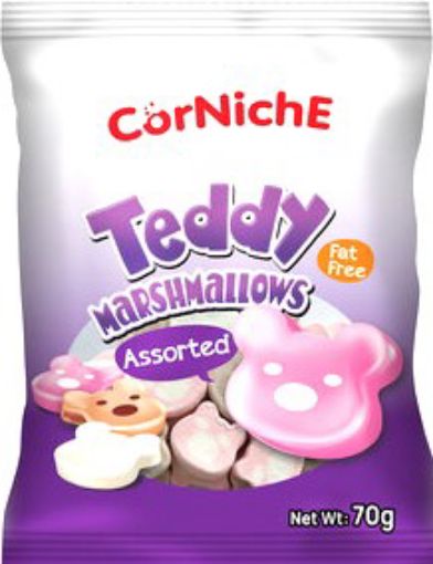 Picture of CORNICHE TEDDY MARSHMALLOW 70G