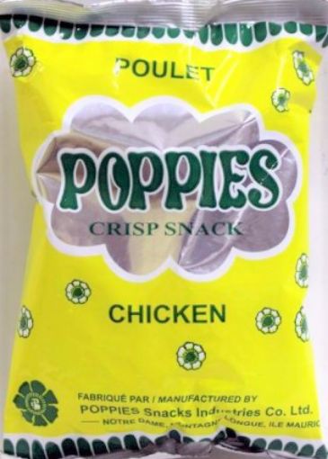 Picture of SNACK PLUS POPPIES CHICKEN 30G