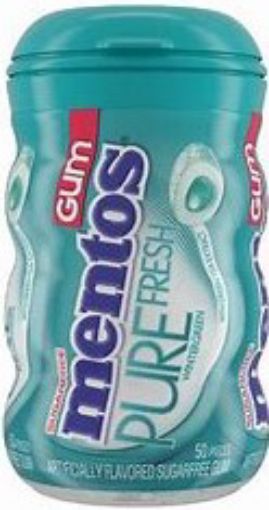 Picture of MENTOS PURE FRESH WINTERGREEN 35P BOTTLES 61 25G