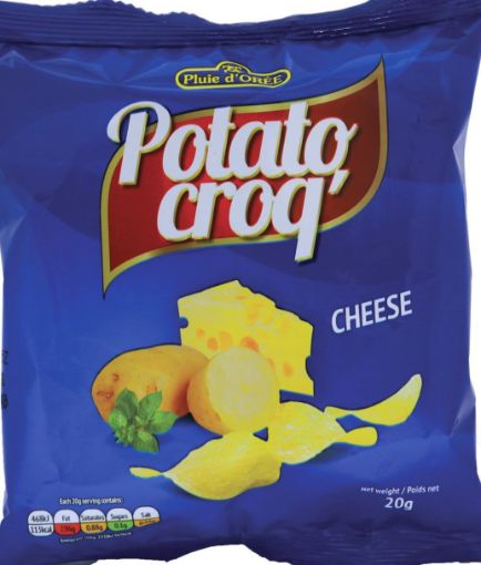 Picture of PLUIE D OREE POTATO CROQ CHEESE 20G