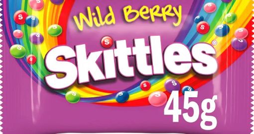 Picture of SKITTLES  WILDBERRY 45G