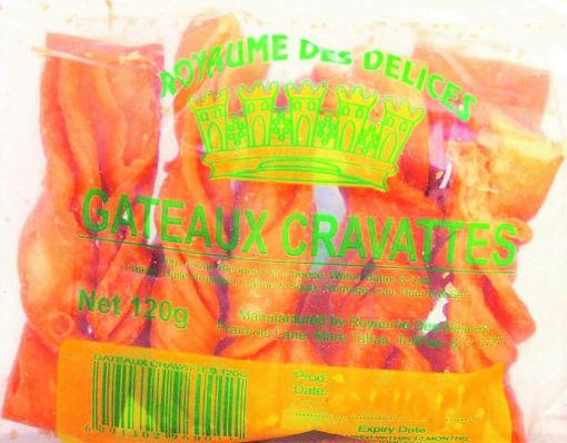 Picture of ROYAUME DES DELICES GATEAUX CRAVATTES 120G