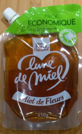 Picture of LUNE DE MIEL PRACTICAL ECLOGICAL PACK HONEY 450G