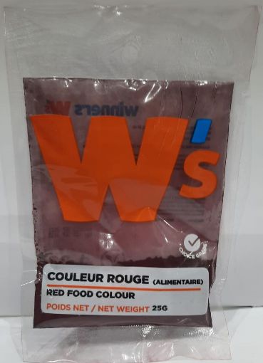 Picture of WS COULEUR ROUGE ALIMENTAIRE 25G