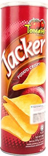 Picture of JACKER POTATO CRISPS TOMATO 100GRMS