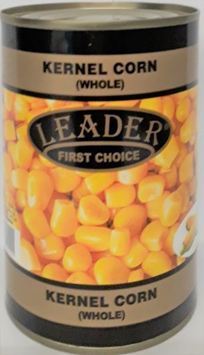 Picture of LEADER SWEET WHOLE CORN 400G