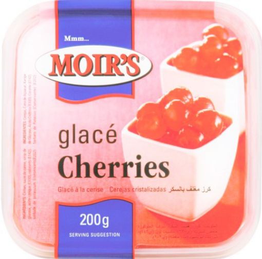 Picture of MOIRS GLACE CHERRIES 200G