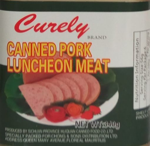 Picture of CURELY PORK LUNCHEON MEAT 340G