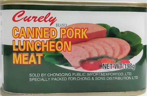 Picture of CURELY PORK LUNCHEON MEAT 198G