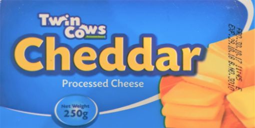 Picture of TWIN COW PROCESSED CHEESE 250G