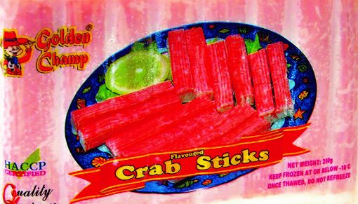 Picture of GOLDEN CHAMP SURIMI CRAB STICK 250G