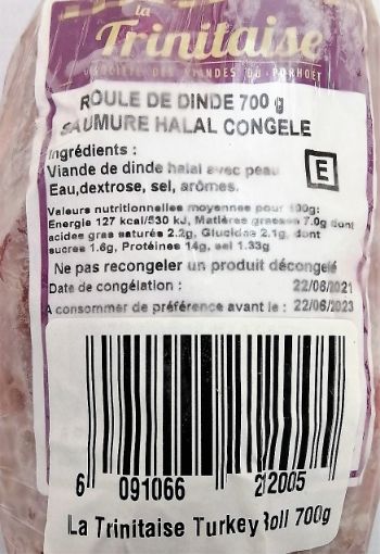 Picture of LA TRINITAISE TURKEY ROLL 700G