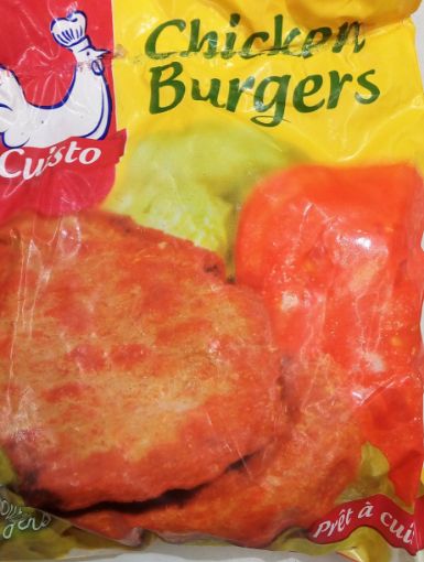 Picture of CUISTO CHICKEN BURGERS X4 228G