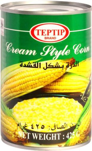 Picture of TEPTIP CREAM STYLE CORN 425G