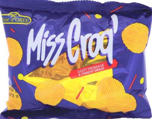 Picture of PLUIE D'OREE MISS CROQ CHEESE   SWEET CHILI 25G