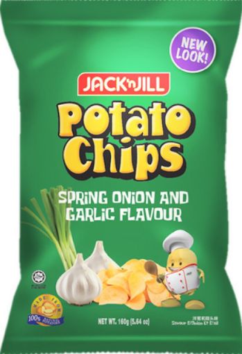 Picture of JACK N JILL POTATO CHIPS SPRING ONION 22G