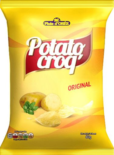 Picture of PLUIE D OREE POTATO CROQ ORIGINAL 60G