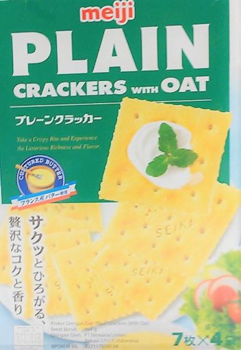 Picture of MEIJI PLAIN CRACKER OATS 104G