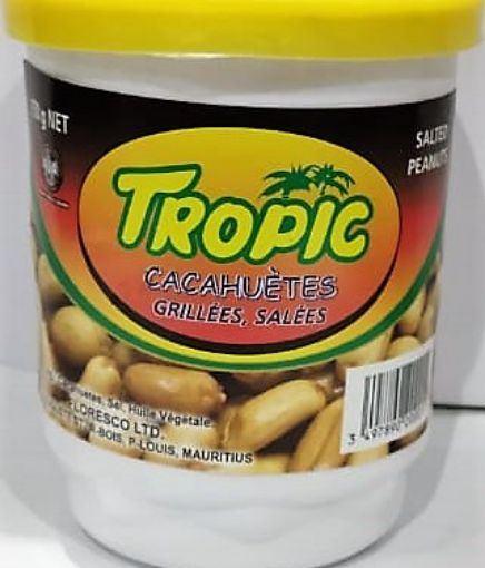 Picture of TROPIC ROASTED PEANUTS IN PLASTIC JAR 150G