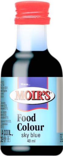 Picture of MOIRS COLOUR 40ML SKY BLUE