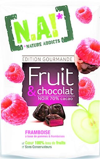 Picture of NA FRUIT CHOCOLAT FRAMBOISE 35G