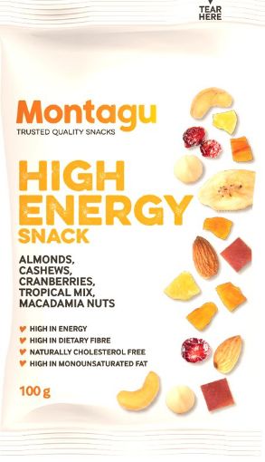 Picture of MONTAGU HIGH ENERGY SNACK 100G