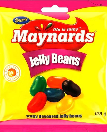 Picture of BEACON MAYNARDS FRUITY JELLY BEANS 125G