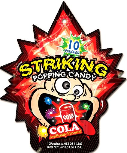 Picture of STRIKING POPPING COLA 15G