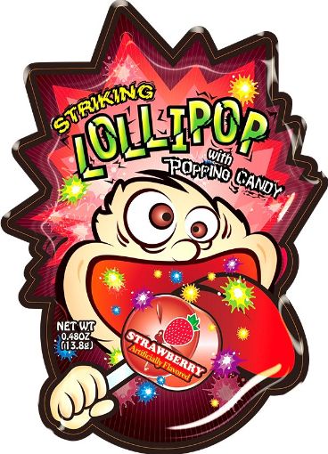 Picture of STRIKING LOLLIPOP STRAWBERRY 13 8G