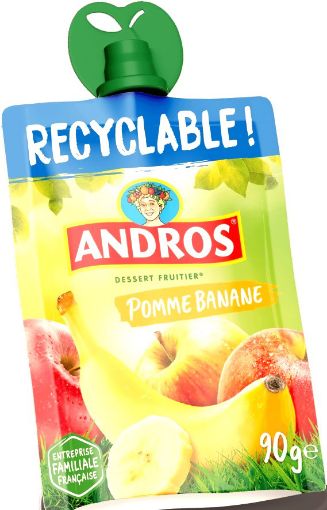 Picture of ANDROS GOURDES RECYCLABES POM.BANANE 90G