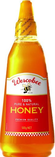 Picture of WESCOBEE EZY NATURAL HONEY 500G