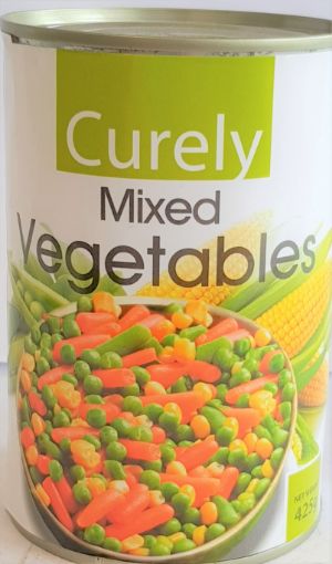 Picture of CURELY MIXED VEGETABLES 425G